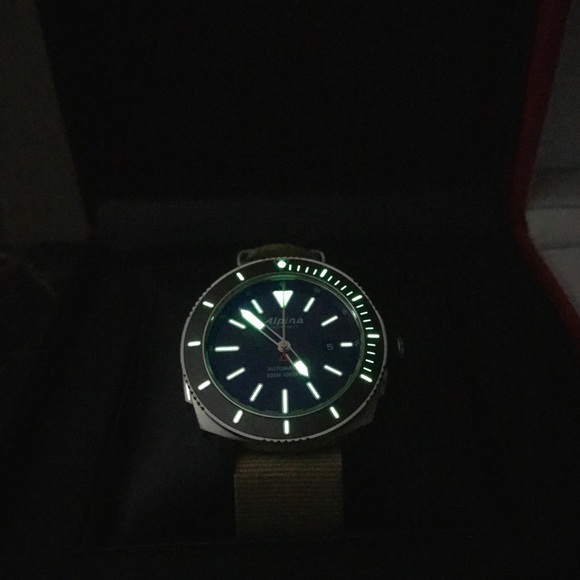(Sold)Alpina sea strong automatic 300m - Picture 6 of 6